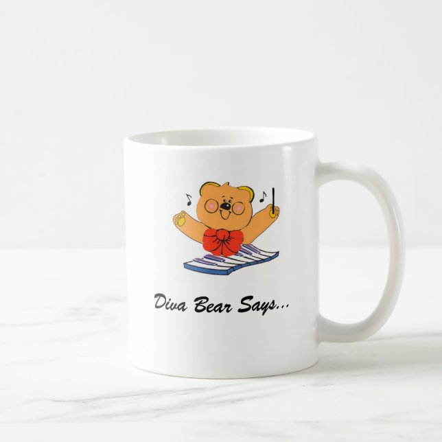 DivaBear föra Kaffemugg (Höger)