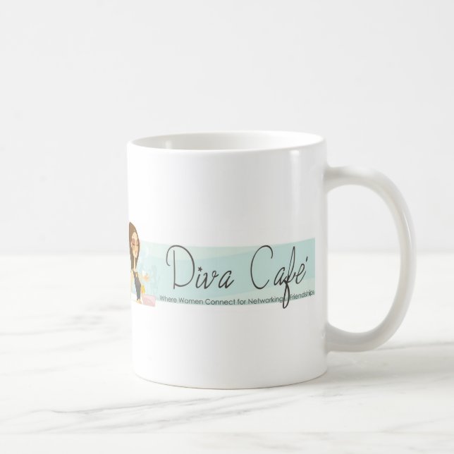 DivaCafeHeader1 Kaffemugg (Höger)
