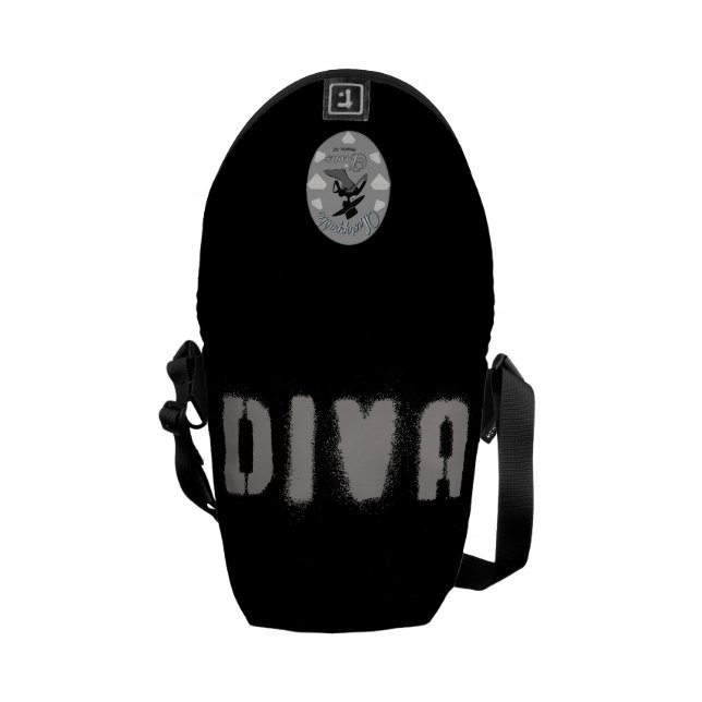 Divaen hänger lös (den omöjliga att stanna messenger bag (Öppen Baksida)