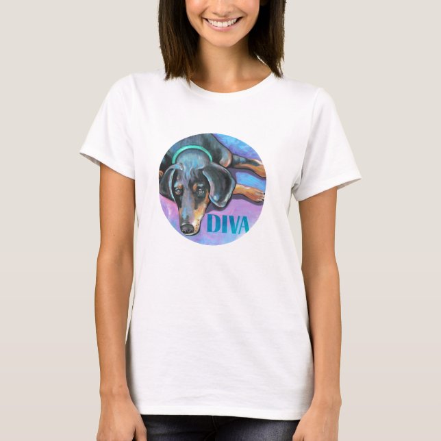 Divahund T-shirt (Framsida)