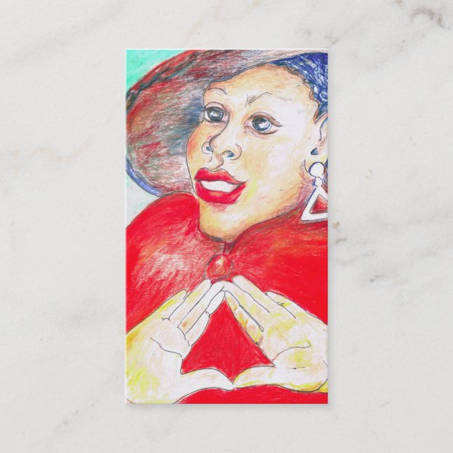 Divakärlek Visitkort (Framsida)