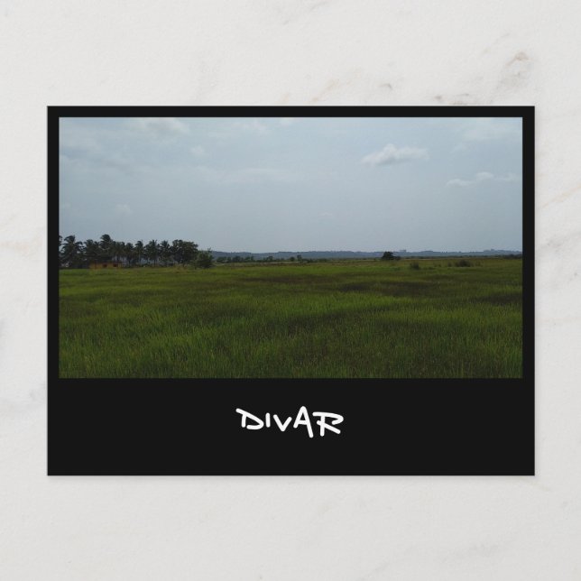 Divar, Goa (Indien) Vykort (Framsida)