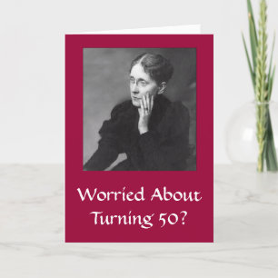 Divas 50:e födelsedagskort för kvinnor kort