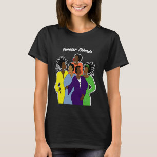 Divas är för alltid vänner i naturhåret t shirt