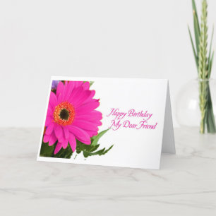 Divas Daisy Birthday Card Kort