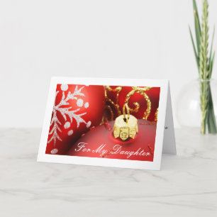 Divas julkort för döttrar helgkort