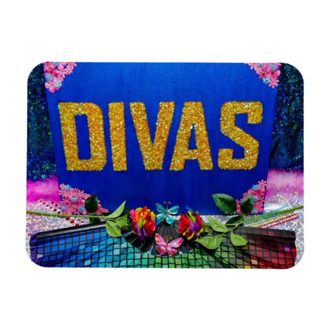Divas LGBTQ+ Magnet (Horisontell)