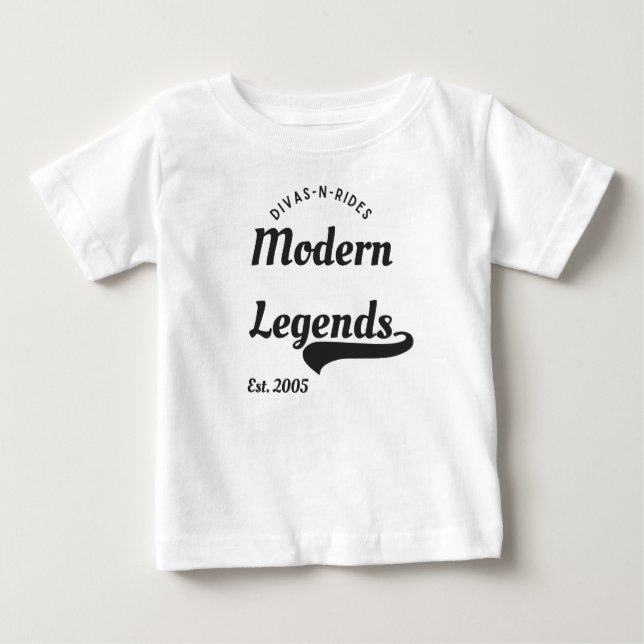 Divas-N-Rides Modern Legends One-Biet T Shirt (Framsida)
