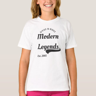 Divas-N-Rides Youth Kortärmad Graphic T-Shirt