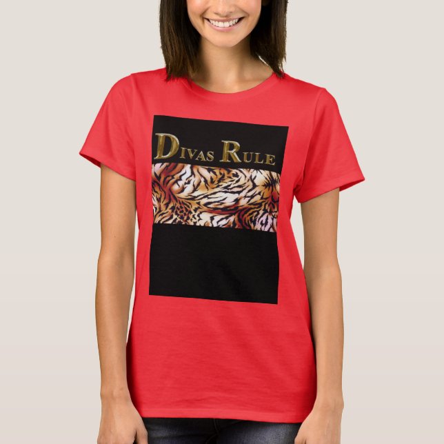 DIVAS RULE T SHIRT (Framsida)