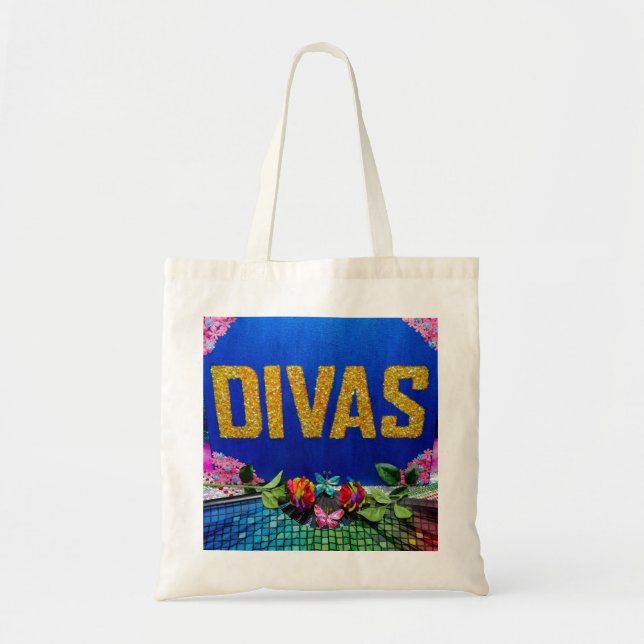 Divas Tote Bag Tygkasse (Framsidan)