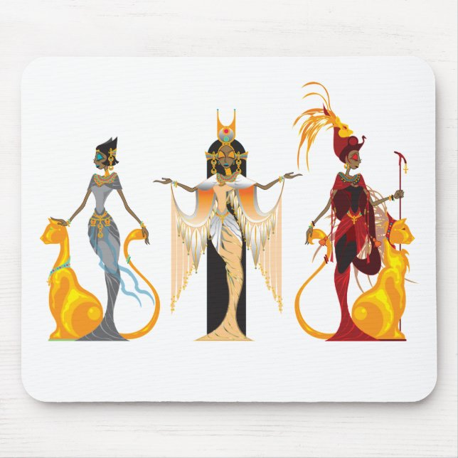 Divasna av egyptenen Mousepad Musmatta (Framsidan)