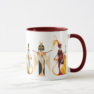 Divasna av egyptenmuggar mugg