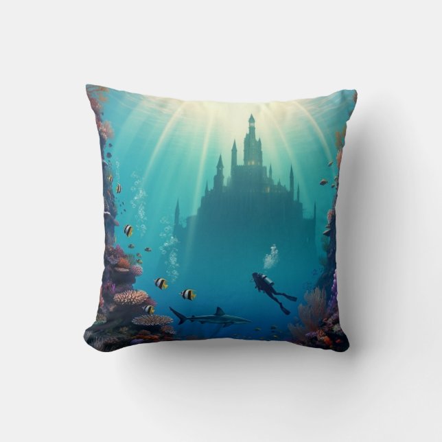 Dive a secret reef kudde (Framsida)
