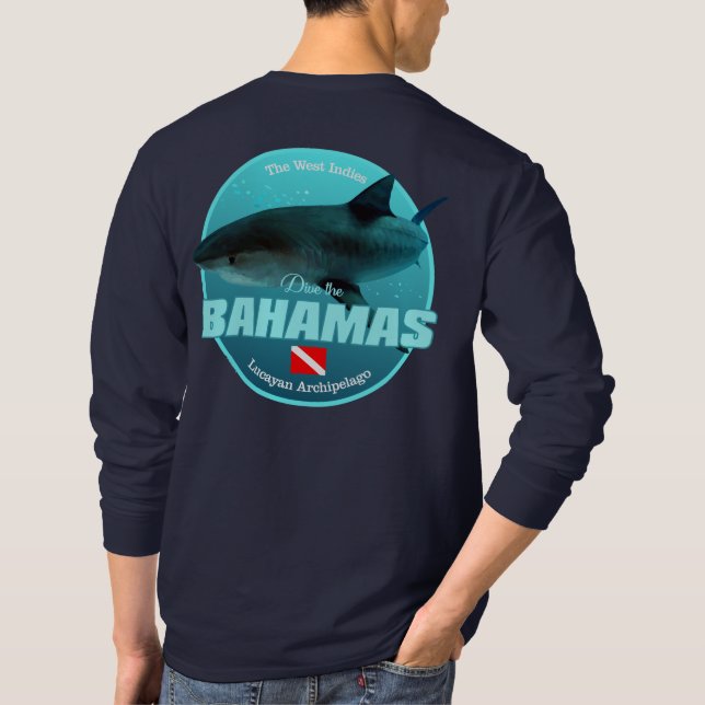 Dive Bahamas (DD2) T Shirt (Baksida)
