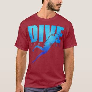 DIVE BAHAMAS Scuba Diver Reef Diving Snorkeling T Shirt