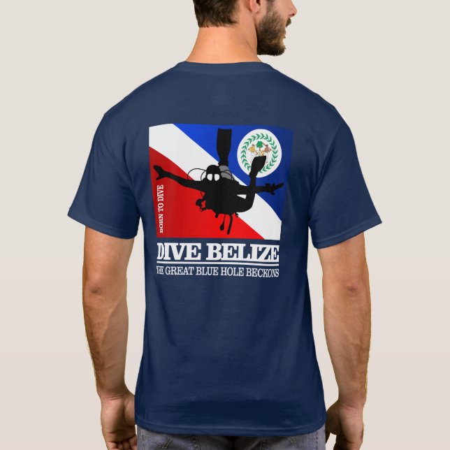 Dive Belize DF2 T Shirt (Baksida)