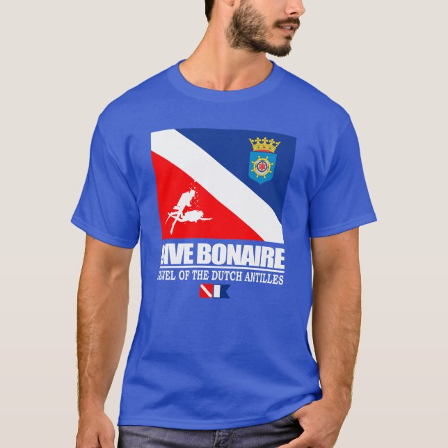Dive Bonaire Apparel T-shirt (Framsida)