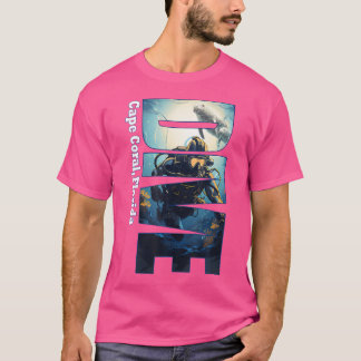 Dive Cape Coral Florida Dyka Snorkeling T Shirt