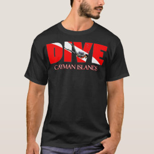 DiVE Caymanöarna Dyka Snorkeling T Shirt