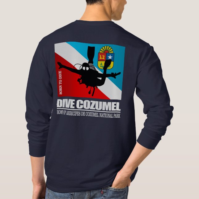 Dive Cozumel DF2 T Shirt (Baksida)