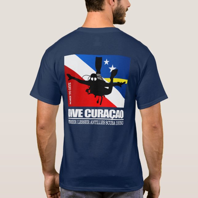 Dive Curacao DF2 T Shirt (Baksida)