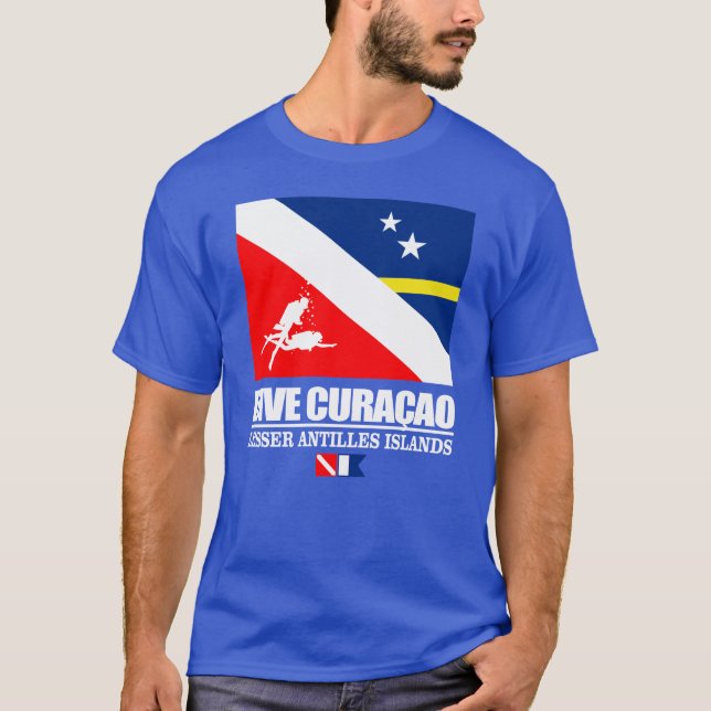 Dive Curacao T Shirt (Framsida)