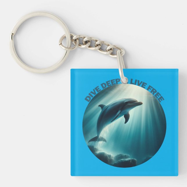 Dive Deep Live Free Dolphin (Framsidan)