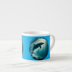 Dive Deep Live Free Dolphin Espressomugg
