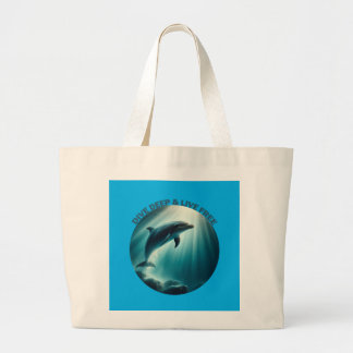 Dive Deep Live Free Dolphin Jumbo Tygkasse