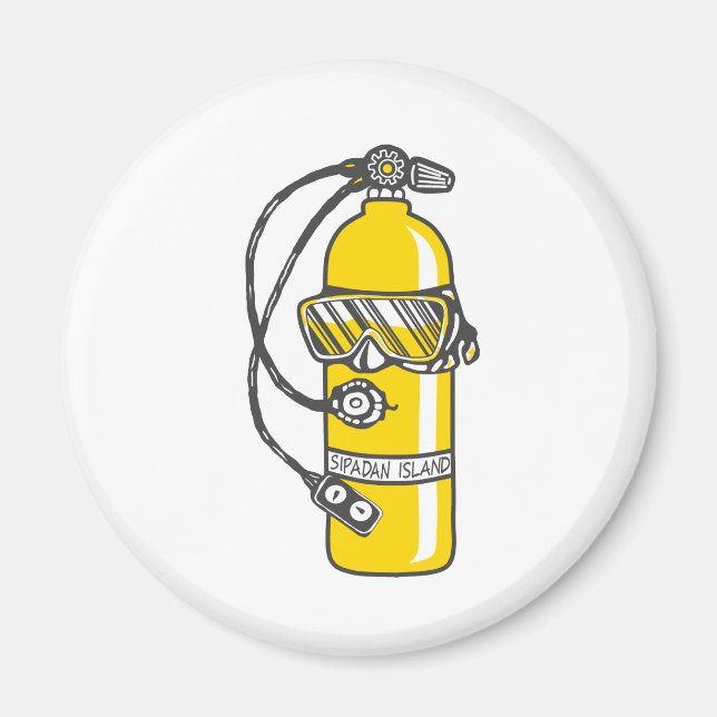 Dive Dive Dive Dive Magnet (Framsidan)