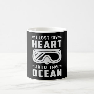 Dive Diver Dyka Funny Diving Sea Gift Idea Kaffemugg