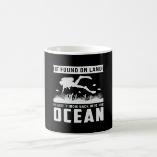 Dive Diver Dyka Funny Sea Gift Idea Kaffemugg