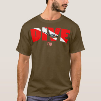 DIVE Fiji SCUBA Diving Snorkeling T Shirt
