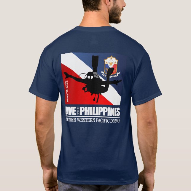 Dive Filippinerna DF2 T Shirt (Baksida)