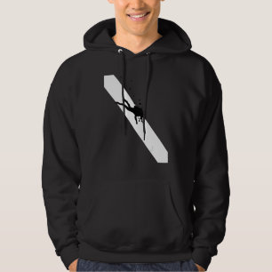 Dive Flagga Diver Dyka Gift Classic Red Whit Hoodie