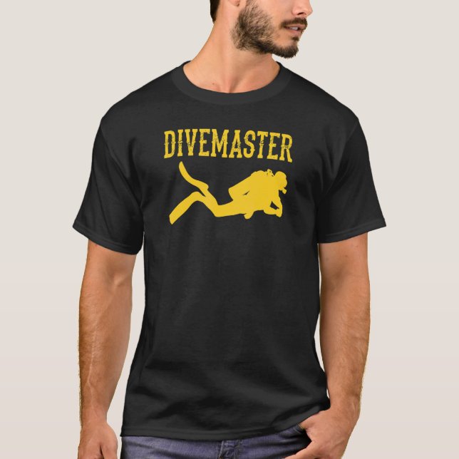 Dive Flagga Stil T Shirt (Framsida)