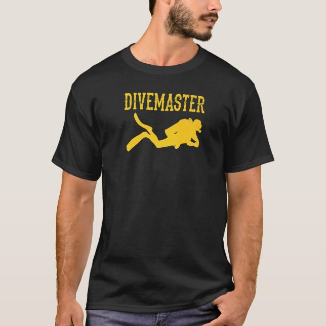 Dive Flagga Stil T Shirt (Framsida)