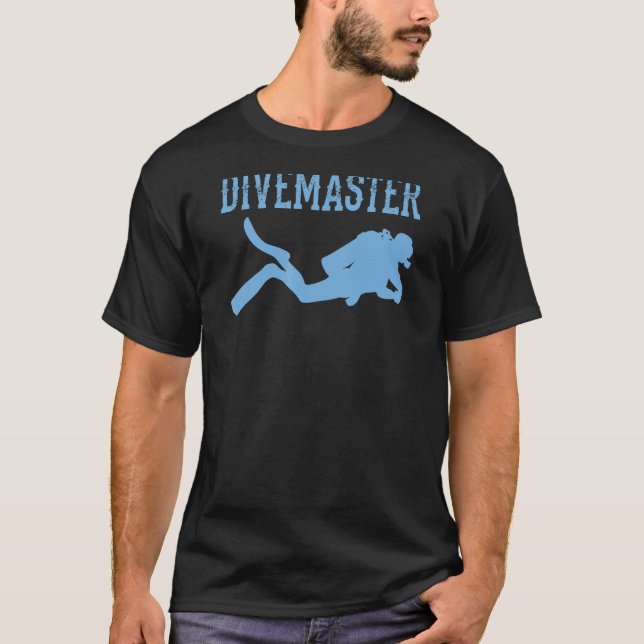 Dive Flagga Stil T Shirt (Framsida)