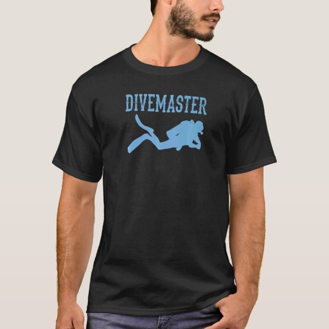 Dive Flagga Stil T Shirt (Framsida)