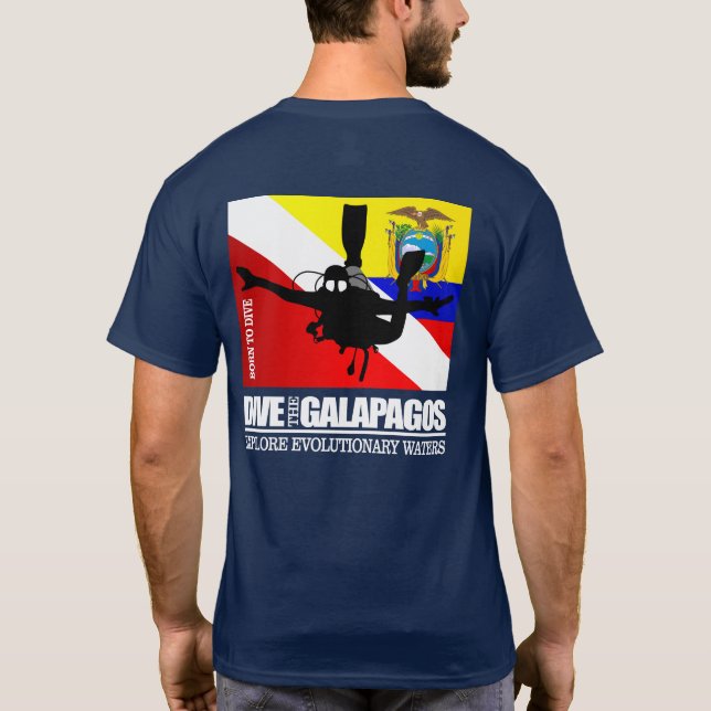 Dive Galapagos DF2 T Shirt (Baksida)