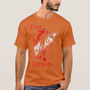 Dive Grenada Väster Indies Vacation Diving T Shirt