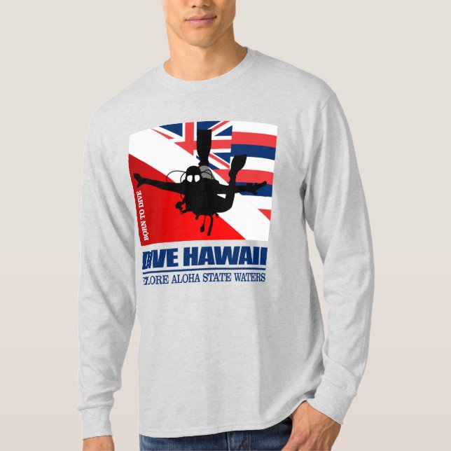 Dive Hawaii DF2 T Shirt (Framsida)