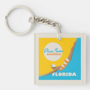 Dive in i solskine Florida