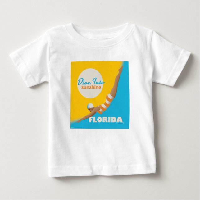 Dive in i solskine | Florida T Shirt (Framsida)
