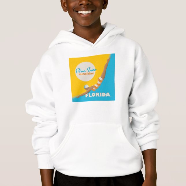 Dive in i solskine | Florida T Shirt (Framsida)