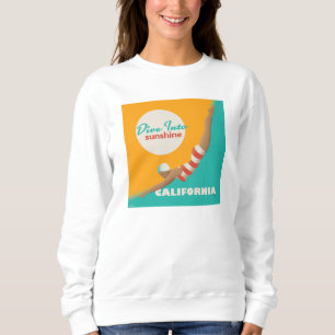 Dive in i solskine   Kalifornien T Shirt