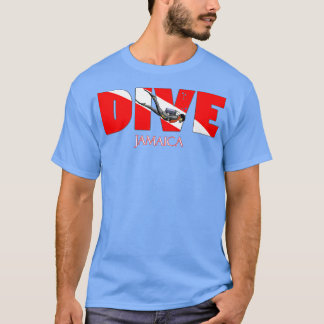 DIVE Jamaica Dyka Snorkeling T Shirt