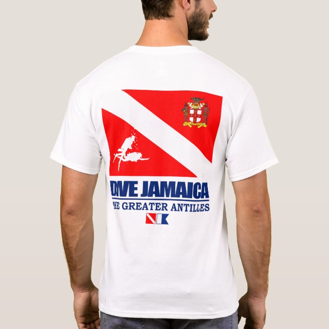 Dive Jamaica T Shirt (Baksida)