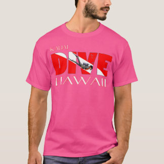 Dive Kauai Hawaii Dyka Snorkeling T Shirt